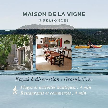 La Maison De La Vigne Bauduen Luaran gambar